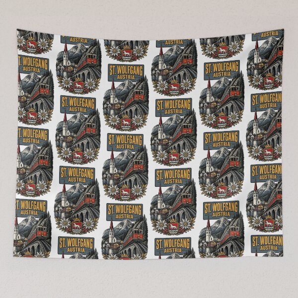 Item preview, St Wolfgang Austria Vintage Travel Tourism designed and sold by TravelersGems.