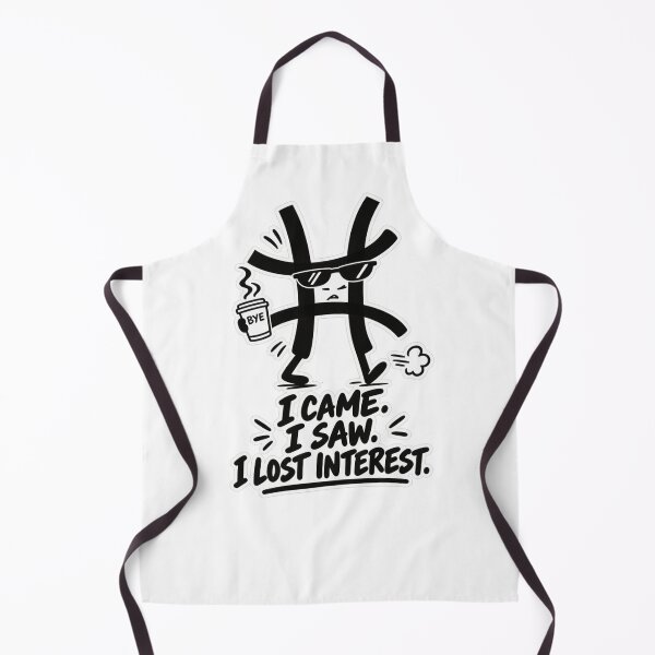 Item preview, I Came I Saw I Lost Interest – Sassy Hashtag Walking Away with Coffee designed and sold by Cabrasco.