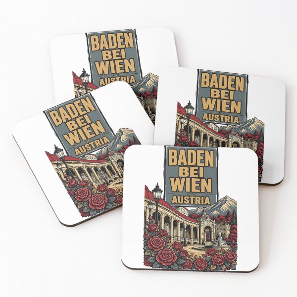Item preview, Baden Bei Wien Austria Vintage Travel Tourism designed and sold by TravelersGems.
