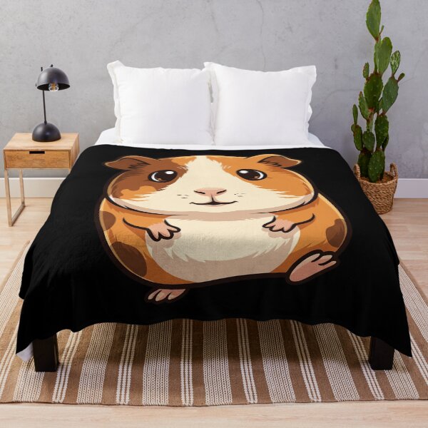 Item preview, Cute Guinea Pig - Chubby Orange and White Cartoon Cavy Art designed and sold by Lucid Dream Pixel.