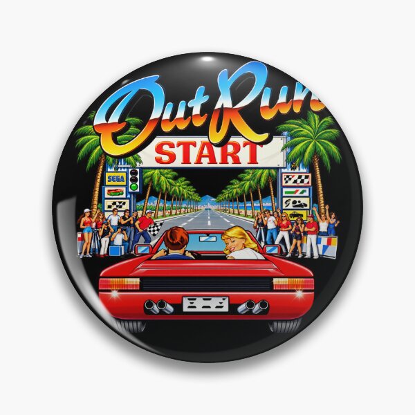 Item preview, OutRun Start T-Shirt | Retro Arcade Racing Game Inspired Tee | 80s Gaming Graphic Shirt designed and sold by GarnerSupplyCo.