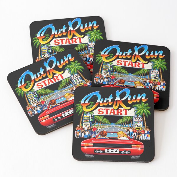 Item preview, OutRun Start T-Shirt | Retro Arcade Racing Game Inspired Tee | 80s Gaming Graphic Shirt designed and sold by GarnerSupplyCo.