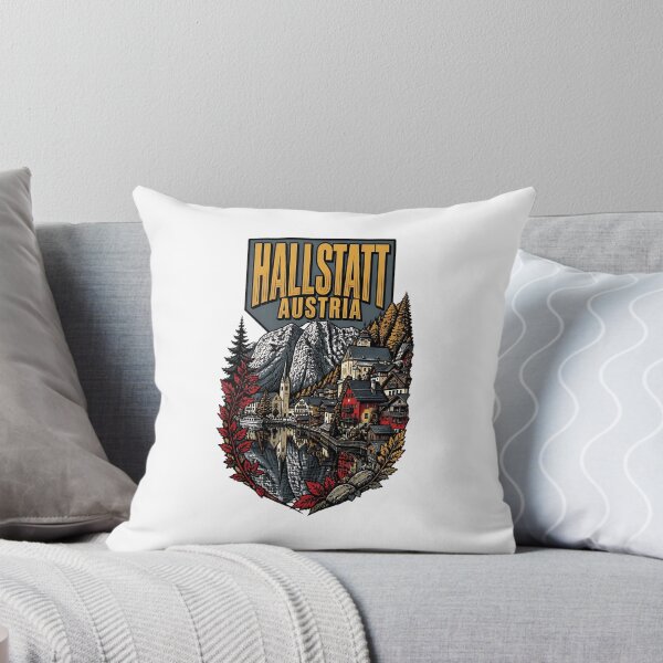 Item preview, Hallstatt Austria Vintage Travel Tourism designed and sold by TravelersGems.