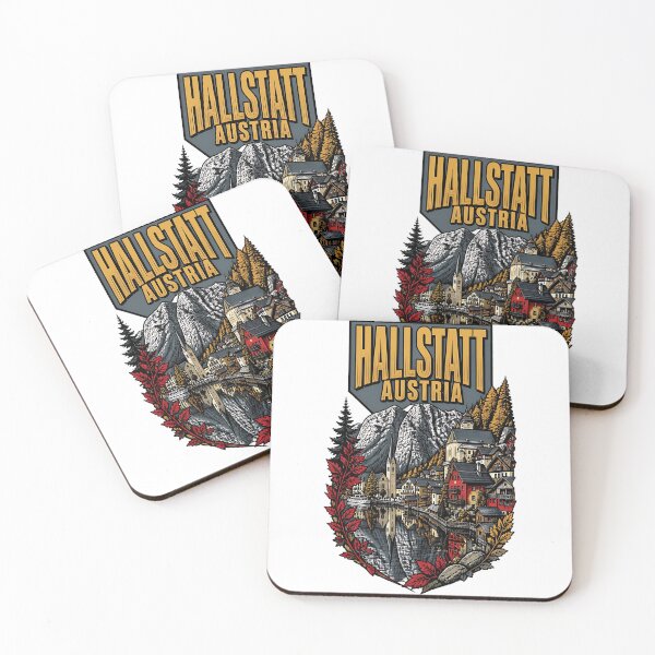 Item preview, Hallstatt Austria Vintage Travel Tourism designed and sold by TravelersGems.