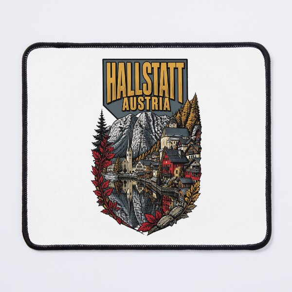 Item preview, Hallstatt Austria Vintage Travel Tourism designed and sold by TravelersGems.