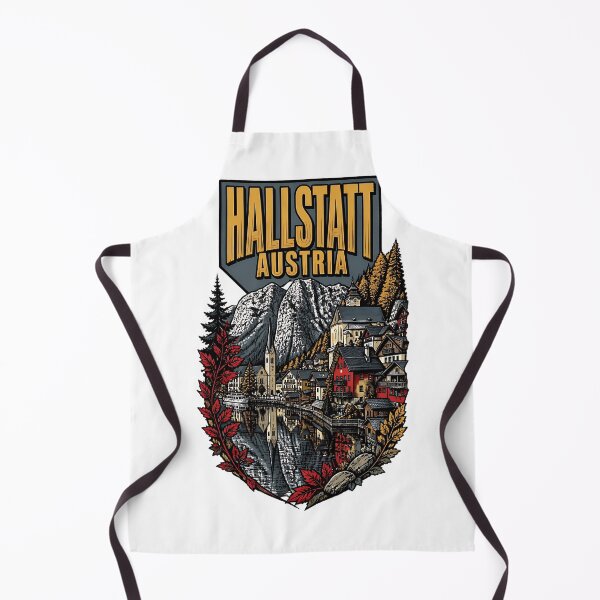 Item preview, Hallstatt Austria Vintage Travel Tourism designed and sold by TravelersGems.