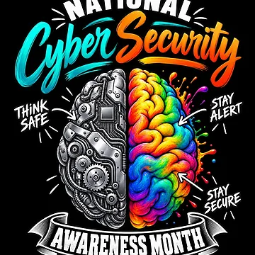 Artwork thumbnail, Cyber Security Awareness Month by ROUX-ART