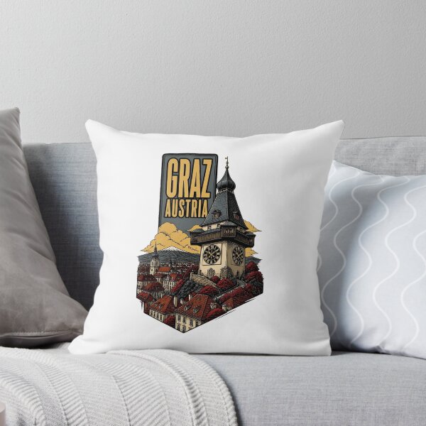 Item preview, Graz Austria Vintage Travel Tourism designed and sold by TravelersGems.