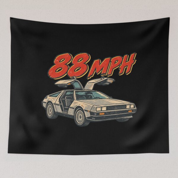Item preview, Back to the Future DeLorean 88 MPH designed and sold by Pandaburba.