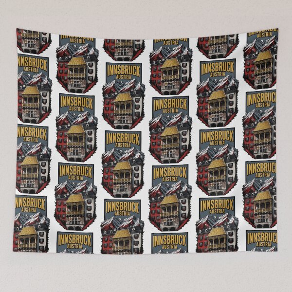 Item preview, Innsbruck Austria Vintage Travel Tourism designed and sold by TravelersGems.