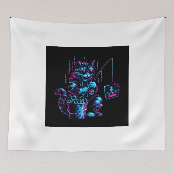 Item preview, Not Today Phishers Cybersecurity Awareness Month designed and sold by The Silly Grumpy Society.