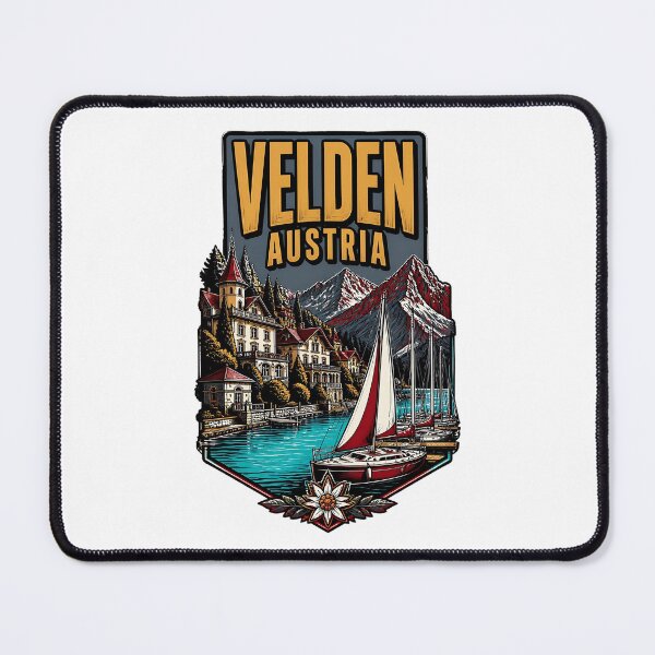 Item preview, Velden Austria Vintage Travel Tourism designed and sold by TravelersGems.