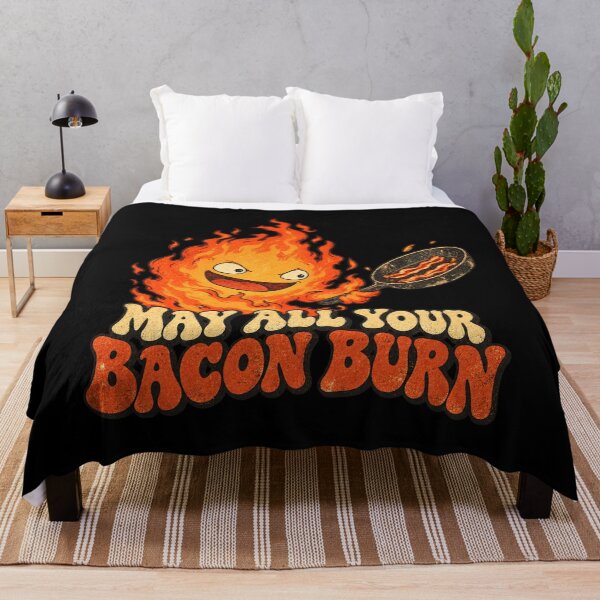 Item preview, Calcifer May All Your Bacon Burn designed and sold by Pandaburba.