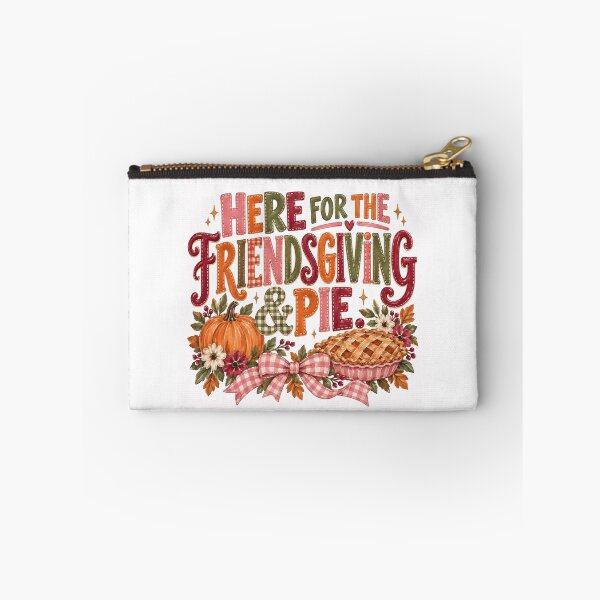 Item preview, Here for the Friendsgiving Pie with Autumn Florals designed and sold by Cute-and-Co.