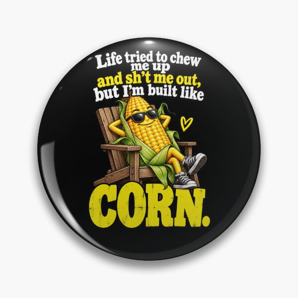 Item preview, Life Tried to Chew Me Up Corn designed and sold by ROUX-ART.
