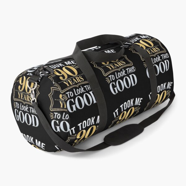 Item preview, It Took Me 90 Years to Look This Good - Funny 90th Birthday Gold Vintage Retro Design designed and sold by ZyziowskyArt.