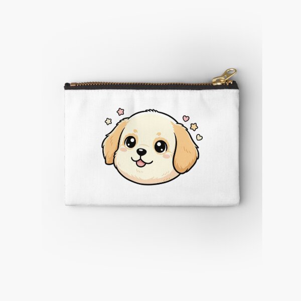 Item preview, Kawaii Golden Retriever Puppy Face - Cute Chibi Dog Art designed and sold by Lucid Dream Pixel.