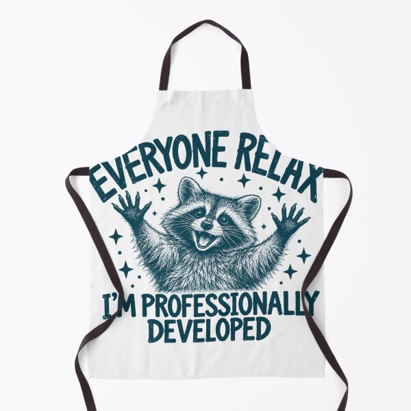 Item preview, Professionally Developed Raccoon Teacher Funny Quote designed and sold by Ansitalo.