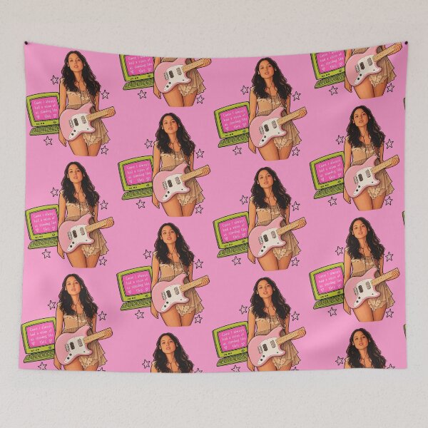 Item preview, Olivia Rodrigo - 'Cause I Always Had a Vision of us Standing Like This' Print designed and sold by btluvs.