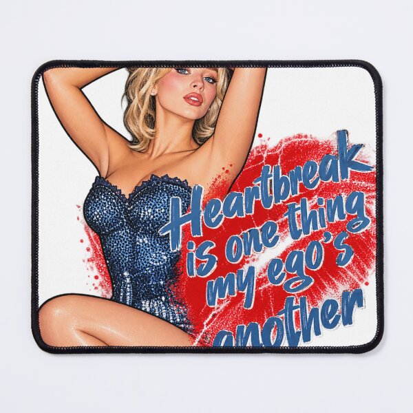 Item preview, Sabrina Carpenter, 'Heartbreak is one thing, my ego's another' Print designed and sold by btluvs.
