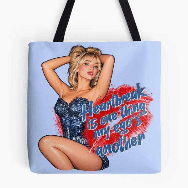 Item preview, Sabrina Carpenter, 'Heartbreak is one thing, my ego's another' Print designed and sold by btluvs.