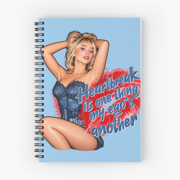 Item preview, Sabrina Carpenter, 'Heartbreak is one thing, my ego's another' Print designed and sold by btluvs.