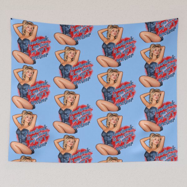 Item preview, Sabrina Carpenter, 'Heartbreak is one thing, my ego's another' Print designed and sold by btluvs.