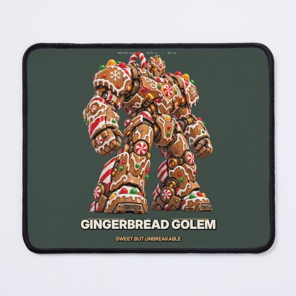 Item preview, Gingerbread Golem – Christmas Mecha Warrior designed and sold by slemfiskz.