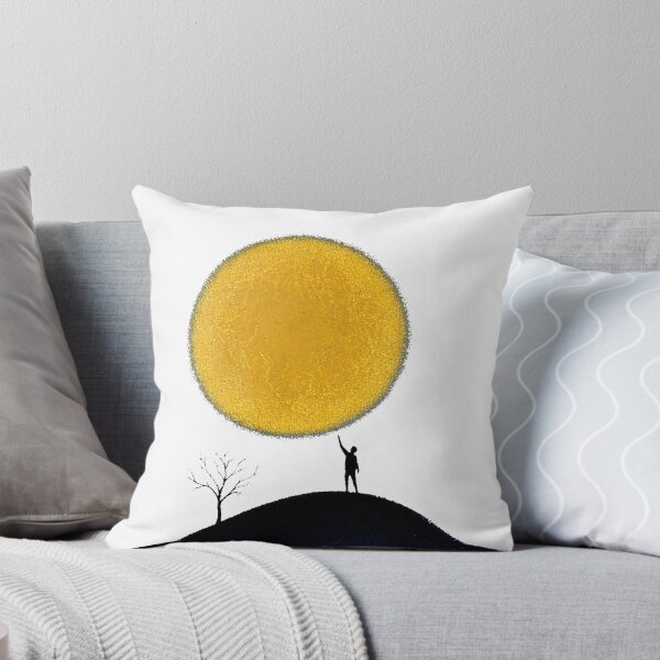 Item preview, Minimalist Stippling Sun Surreal Philosophy Illustration designed and sold by  One City Two Children Studio.