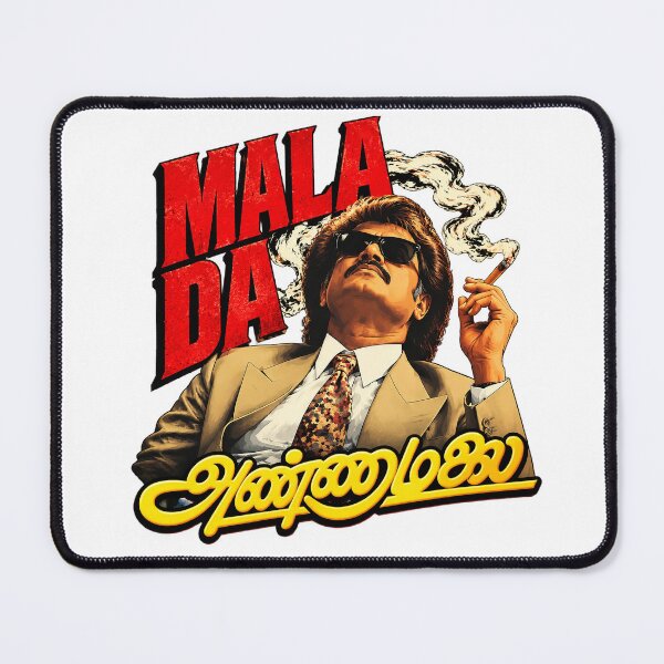 Item preview, Mala Da Annamalai Tribute Art | Superstar Rajinikanth Rajini Thalaivar Annamalai Tamil Cinema designed and sold by Fashvora.