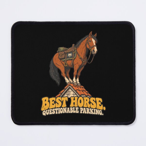 Item preview, Best Horse Questionable Parking designed and sold by Pandaburba.