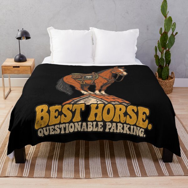Item preview, Best Horse Questionable Parking designed and sold by Pandaburba.