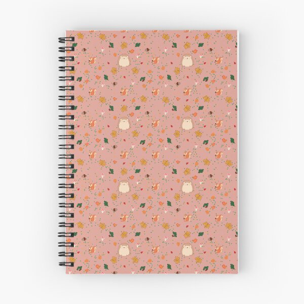 Item preview, Woodland Friends Blush Seamless Pattern | Cute Forest Animals Autumn Leaves Repeat Pattern designed and sold by Herzbaumatelier.