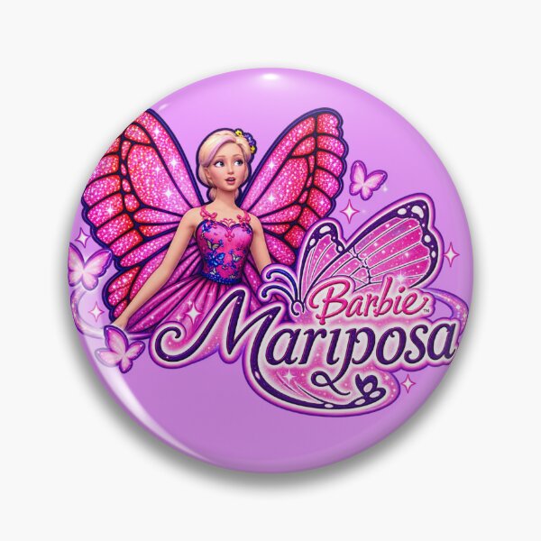 Item preview, Barbie Mariposa Logo Print designed and sold by btluvs.