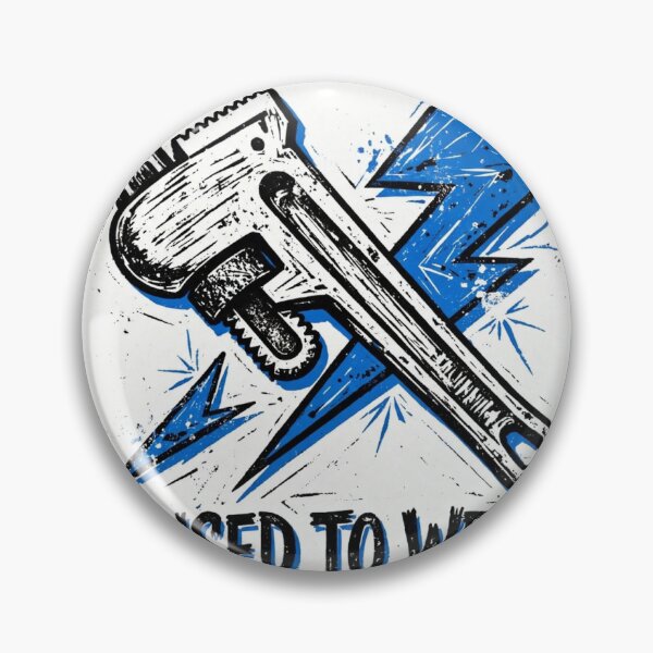 Item preview, Licensed to Wrench — Funny Electrician Tradesman designed and sold by TheShopier.