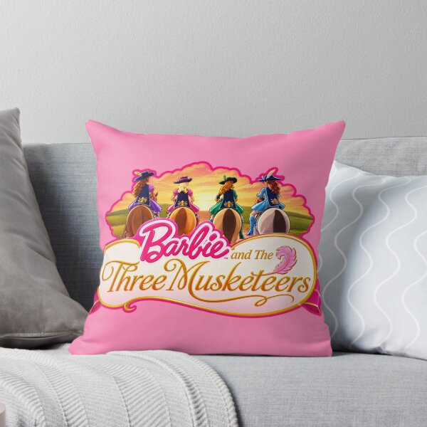 Item preview, Barbie and The Three Musketeers Logo Print designed and sold by btluvs.