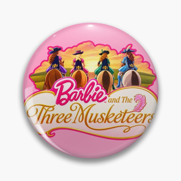 Item preview, Barbie and The Three Musketeers Logo Print designed and sold by btluvs.