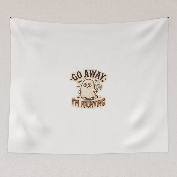 Item preview, GO AWAY, I'M HAUNTING designed and sold by DigitalDreamStudio.