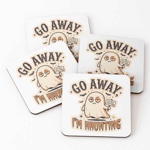 Item preview, GO AWAY, I'M HAUNTING designed and sold by DigitalDreamStudio.