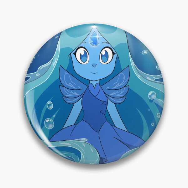 Item preview, Lapis Lazuli Floating in the Deep — Steven Universe Fan Art Sticker designed and sold by WhaleStore.