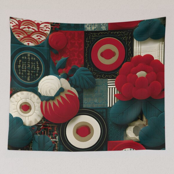 Item preview, Japanese Kimono Art designed and sold by ZIPANG-JAPAN.