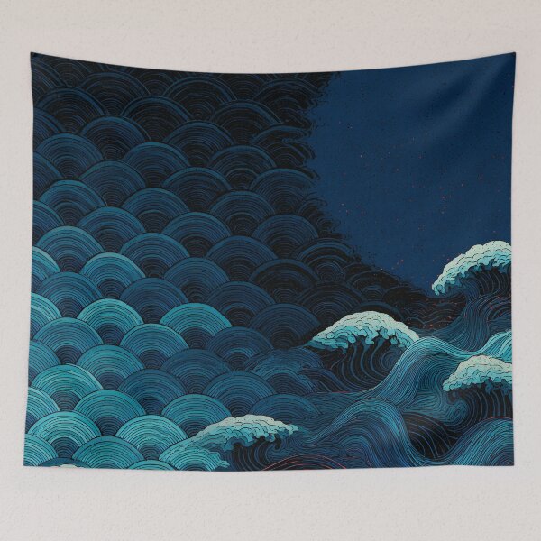 Item preview, Japanese Kimono Art designed and sold by ZIPANG-JAPAN.