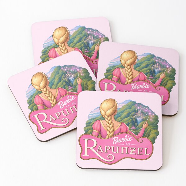 Item preview, Barbie from Rapunzel Logo Print designed and sold by btluvs.