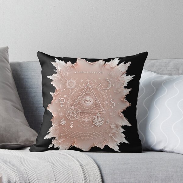 Item preview, As Above So Below Sacred Geometry Alchemy Emblem designed and sold by  One City Two Children Studio.