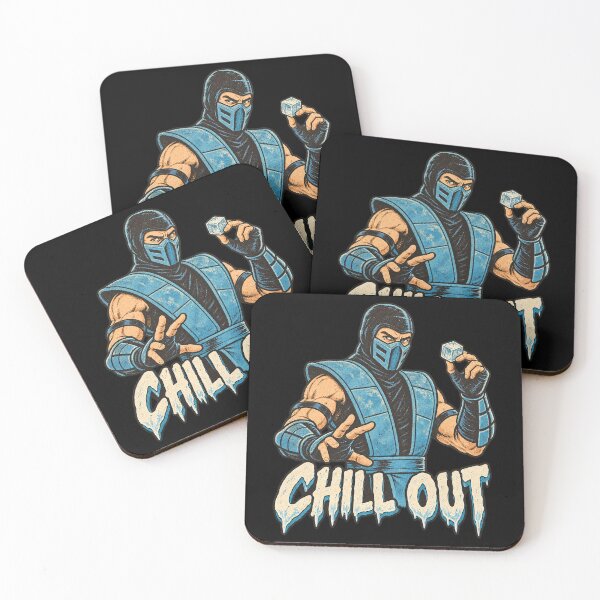 Item preview, Sub Zero Chill Out Mortal Kombat designed and sold by Pandaburba.