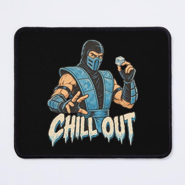 Item preview, Sub Zero Chill Out Mortal Kombat designed and sold by Pandaburba.