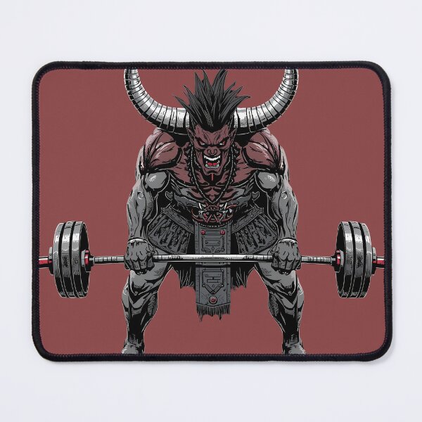 Item preview, Japanese Oni Weightlifter – Heavy Iron Beast Mode designed and sold by Swizzy2vore.