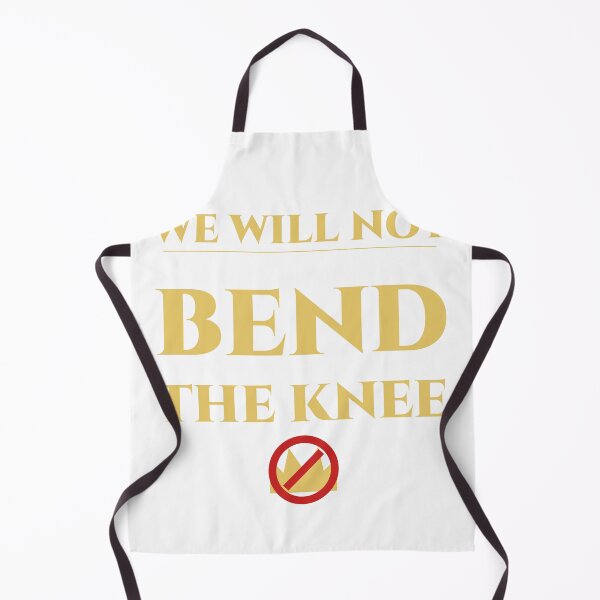 Item preview, WE WILL NOT BEND THE KNEE – No Kings Protest designed and sold by TeeheesAndCo.