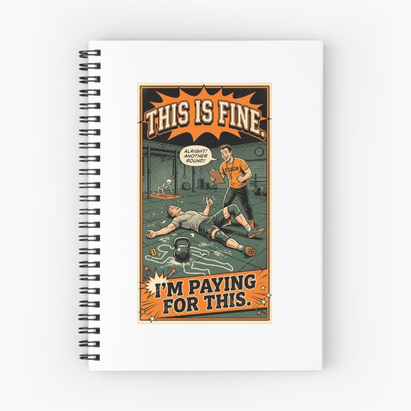 Item preview, Funny CrossFit I'm Paying for This Workout Humor designed and sold by FitEnvy.
