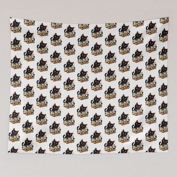 Item preview, Black Cat Silhouette Design for Cat Lovers and Pet Enthusiasts LIMITED EDITION designed and sold by AnishaKhemka.